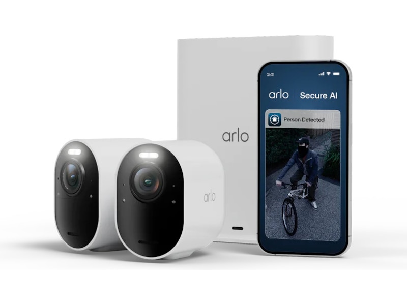 Arlo Ultra 3 4K overvåkningskamera 2-pack Overvåkningskameraer