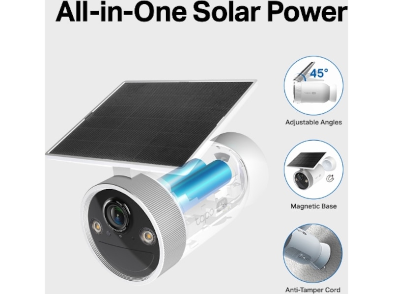 TP-Link Tapo HB610 Solar Cam 4K (2-Cam Kit) Overvåkningskameraer