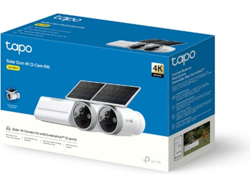 TP-Link Tapo HB610 Solar Cam 4K (2-Cam Kit) Overvåkningskameraer