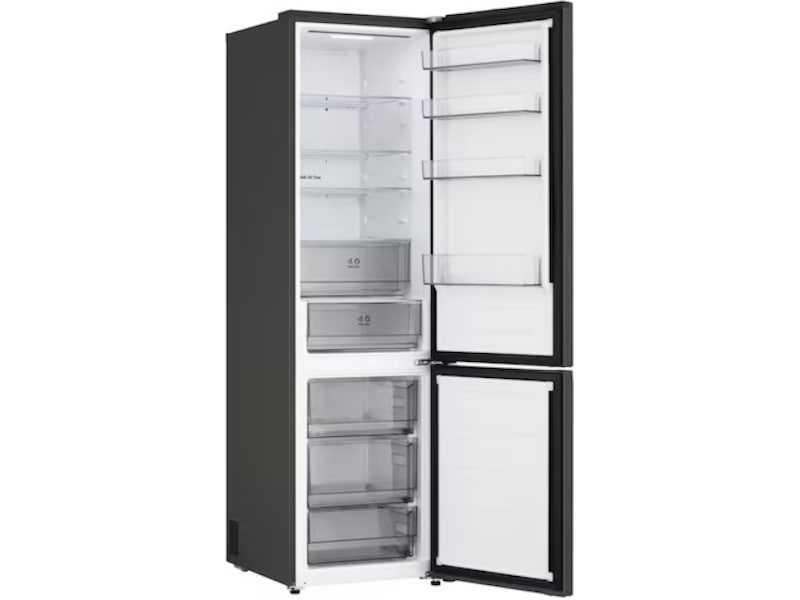 LG GBBSJ21DEP Fit & Max kjøleskap 375L Total No Frost (matt sort) Kombiskap