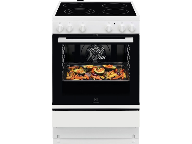 Electrolux LKR64004SW 500 SurroundCook Komfyr 60 cm  Komfyr