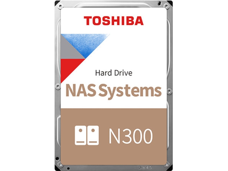 Toshiba N300 NAS 3,5" 16TB Harddisk Harddisk 3,5