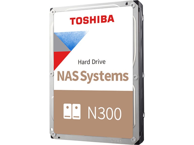 Toshiba N300 NAS 3,5" 16TB Harddisk Harddisk 3,5