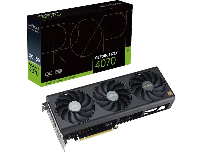 Asus ProArt GeForce RTX 4070 OC -B-Grade Demo skjermkort