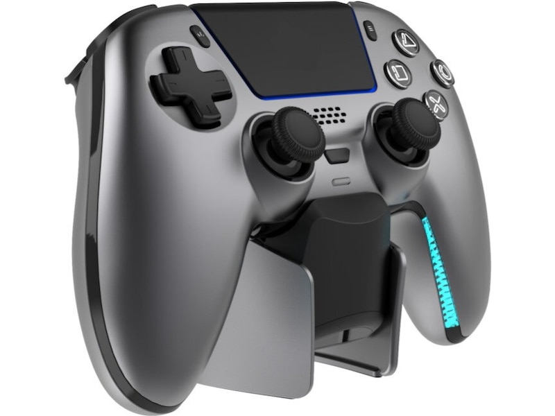 Deltaco Gaming Trådløs Handkontroll Metallic Painted (PS5) (Steel Gray) Tilbehør til spillkonsoller