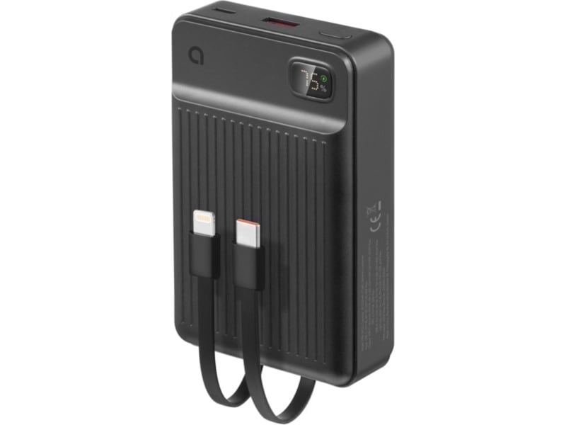 Andersson 20.000mAh Powerbank m/ integrerte kabler 2pk Powerbank