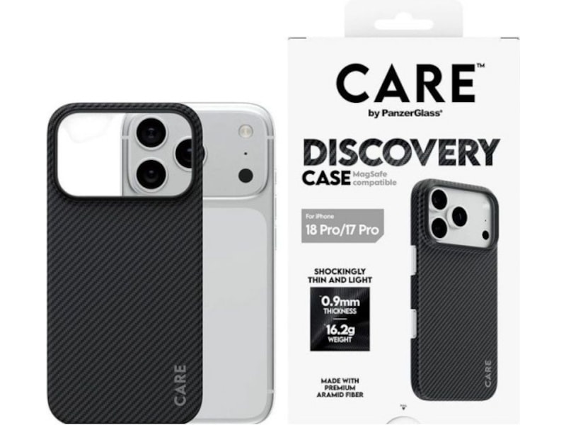 PanzerGlass CARE iPhone 17 Pro / 18 Pro Discovery deksel Mobildeksel