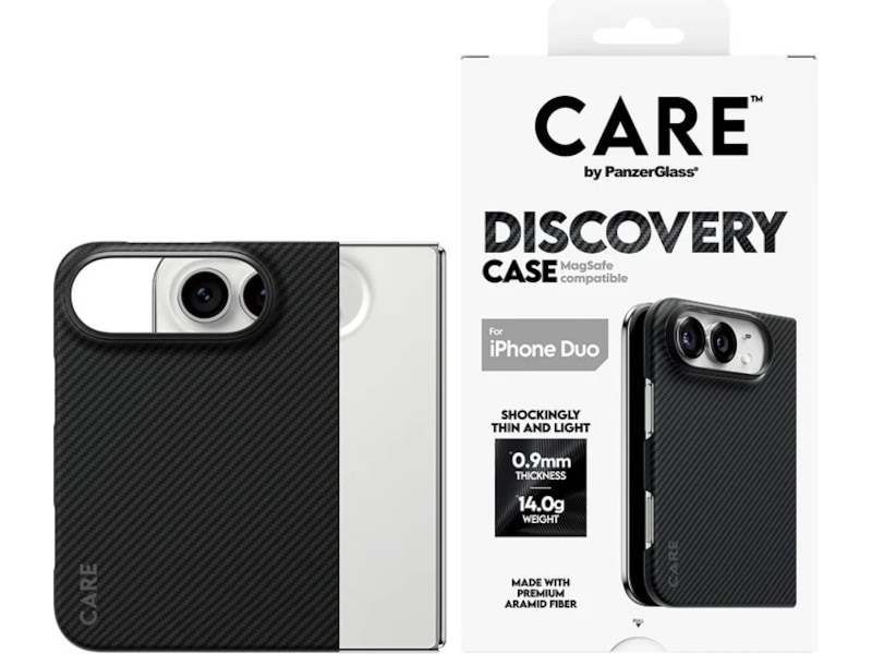 PanzerGlass CARE iPhone Duo Discovery deksel Mobildeksel