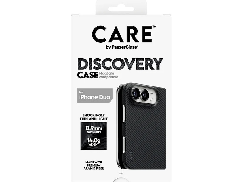 PanzerGlass CARE iPhone Duo Discovery deksel Mobildeksel
