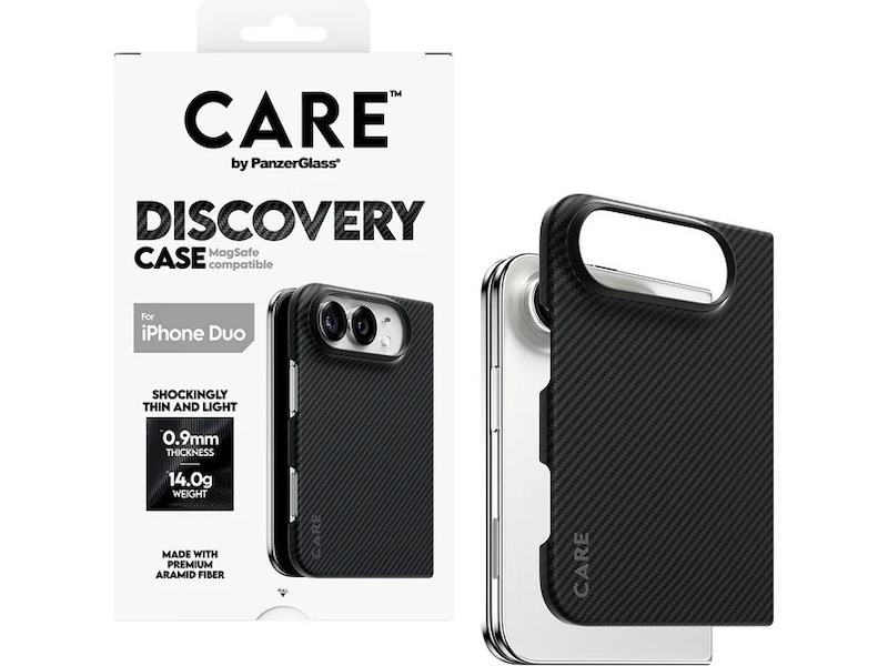 PanzerGlass CARE iPhone Duo Discovery deksel Mobildeksel