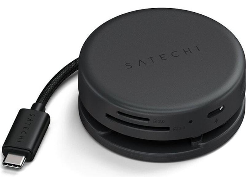 Satechi OntheGo 7-i-1 Multiport USB-C Hub Dockingstasjon & USB-HUB