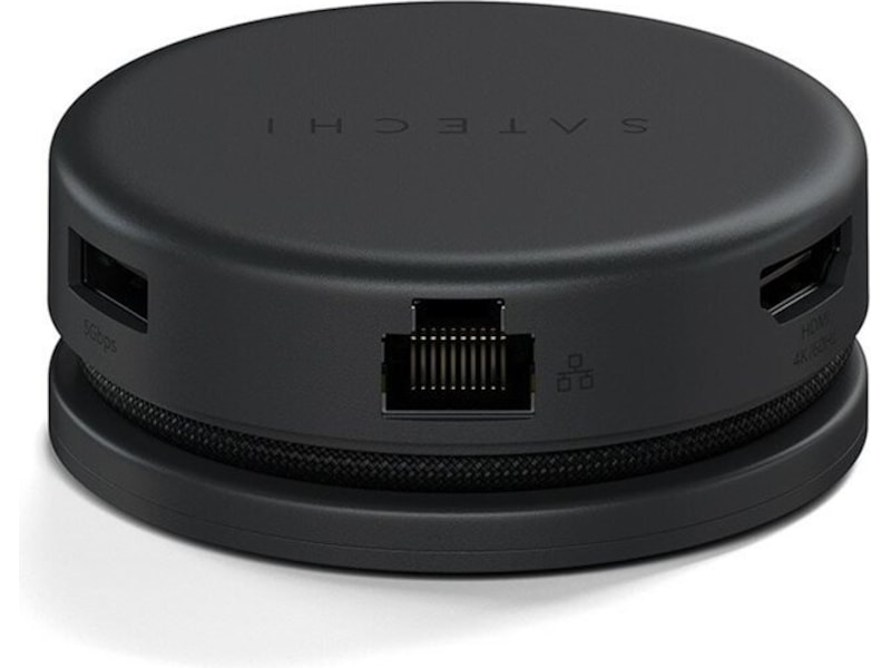 Satechi OntheGo 7-i-1 Multiport USB-C Hub Dockingstasjon & USB-HUB