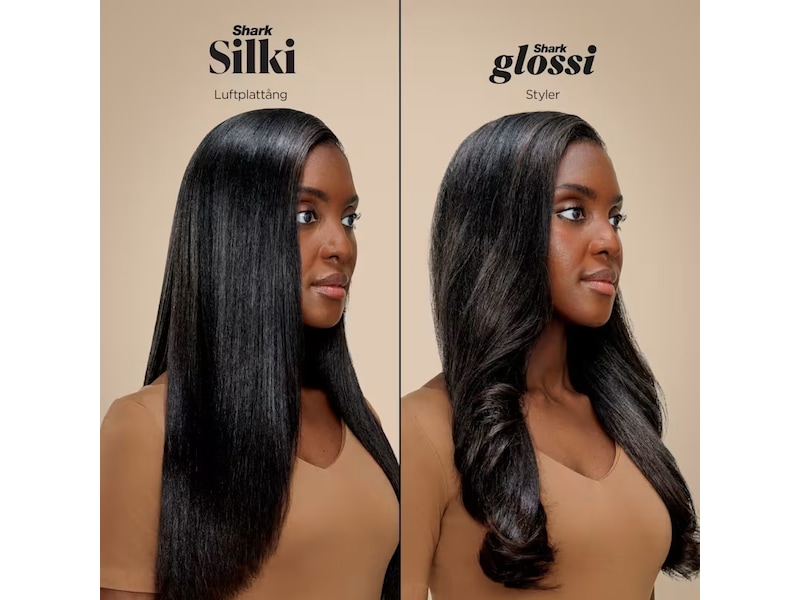 Shark Glam Airstyling Sleek Straight Waves & Curls multistyler Hårpleie & styling