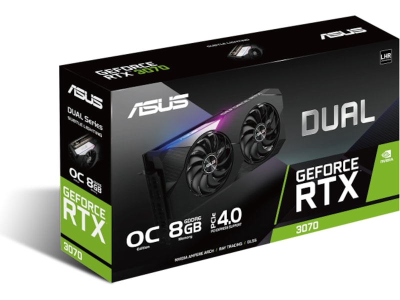 ASUS GeForce RTX 3070 DUAL V2 -B-Grade Demo skjermkort