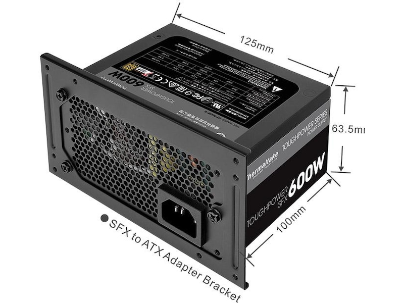 Thermaltake Toughpower SFX 600W PSU Enheter