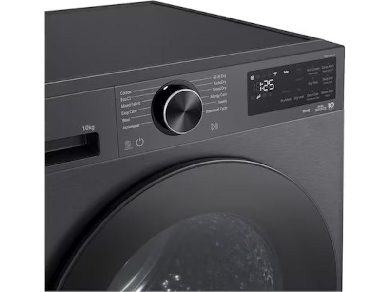 LG RHX5010TBB Tørketrommel 10kg (sort) Tørketrommel