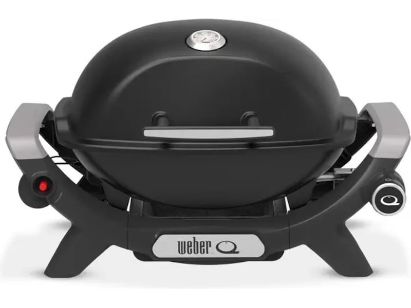 Weber Q1100N Gassgrill + Typhur Sync Quad Kjøttermometer Grill
