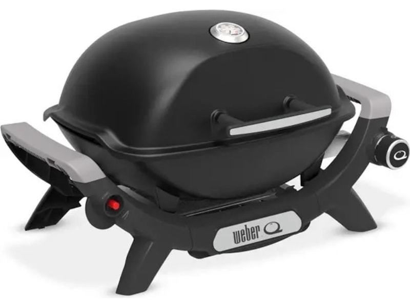 Weber Q1100N Gassgrill + Typhur Sync Quad Kjøttermometer Grill