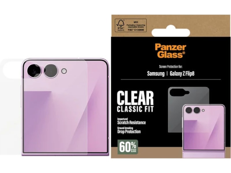PanzerGlass Galaxy Z Flip8 Skjermbeskytter for underskjerm Skjermbeskytter