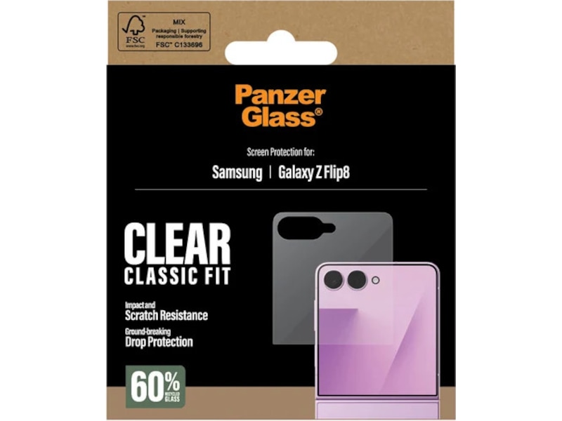 PanzerGlass Galaxy Z Flip8 Skjermbeskytter for underskjerm Skjermbeskytter