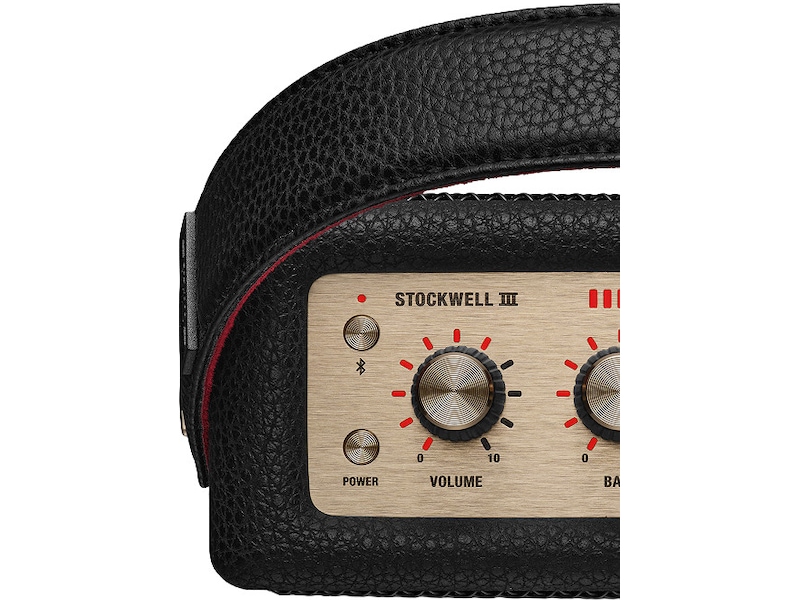Marshall Stockwell III (Black & Brass) høyttaler Trådløs / Bluetooth-høyttaler