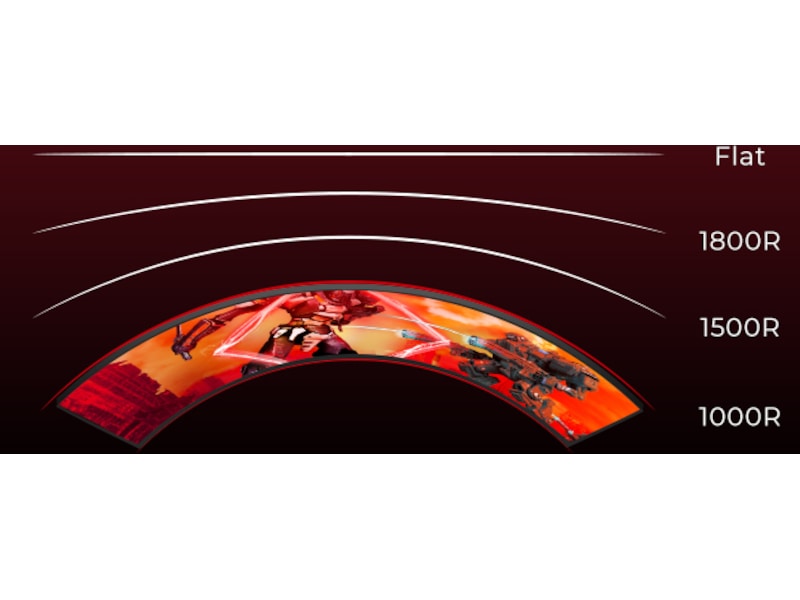 AOC 27" curved gamingskjerm C27G4Z2 Gamingskjermer
