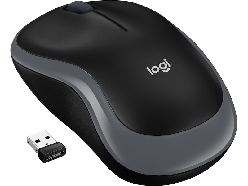Logitech M185 Trådløs Mus Swift Grey Mus