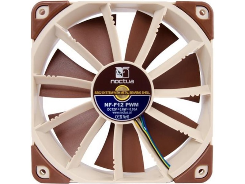 Noctua NF-F12 PWM 120mm Vifte Vifter