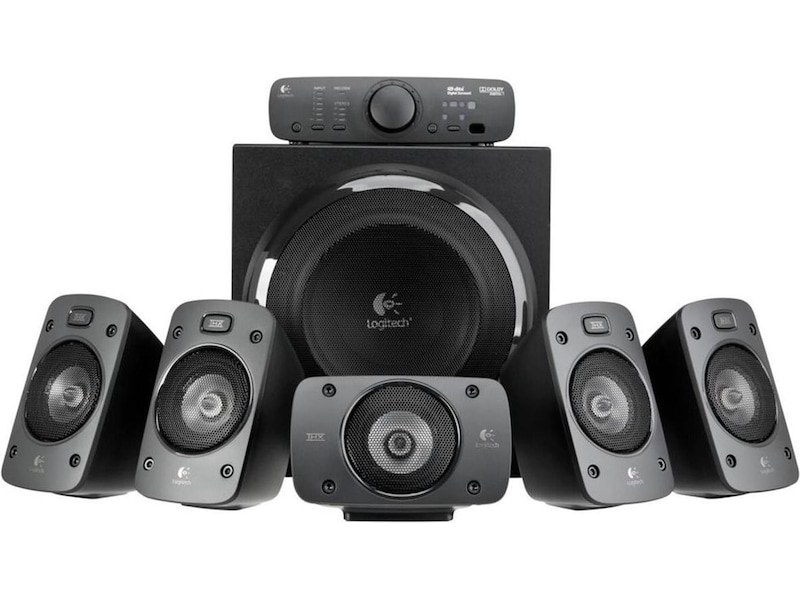 Logitech Z-906 PC Høyttalere 5.1 Høyttalere