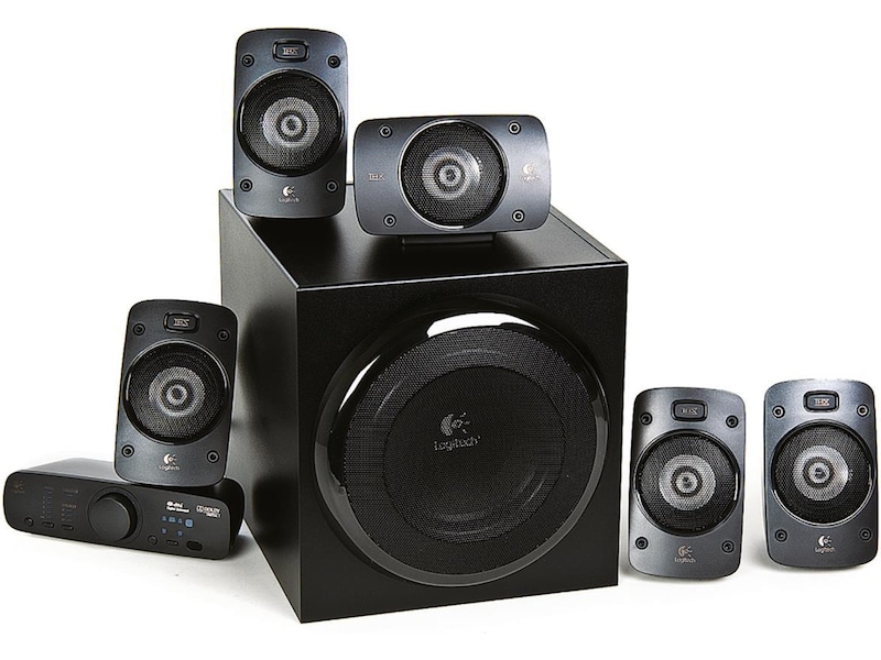 Logitech Z-906 PC Høyttalere 5.1 Høyttalere