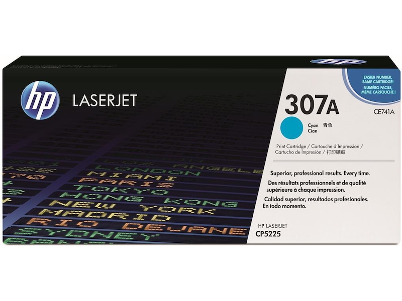 HP Toner 307A Cyan Lasertoner