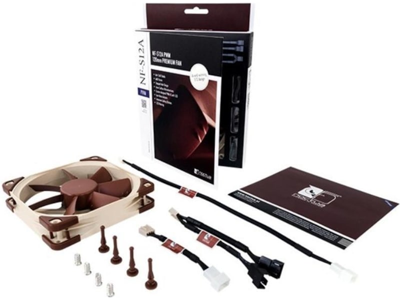Noctua NF-S12A PWM 120mm Vifte Vifter