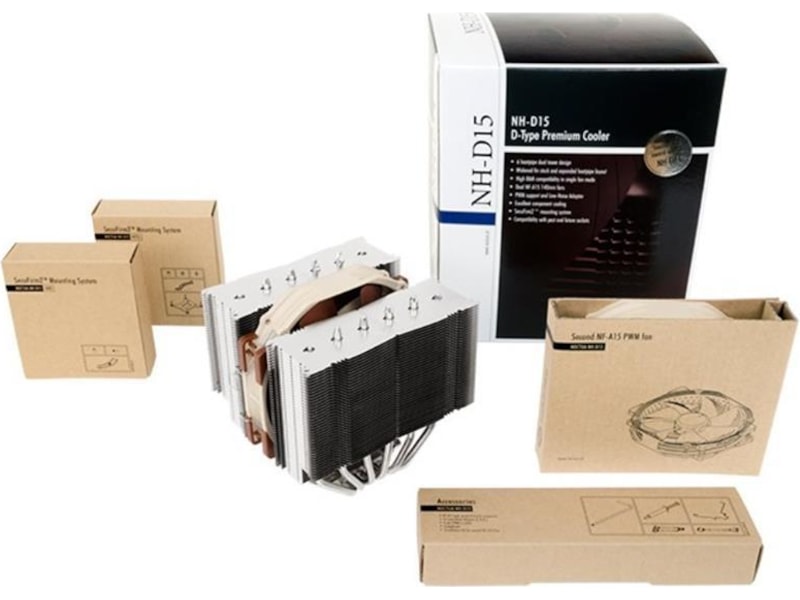 Noctua NH-D15 CPU Kjøler CPU - Luftkjøling