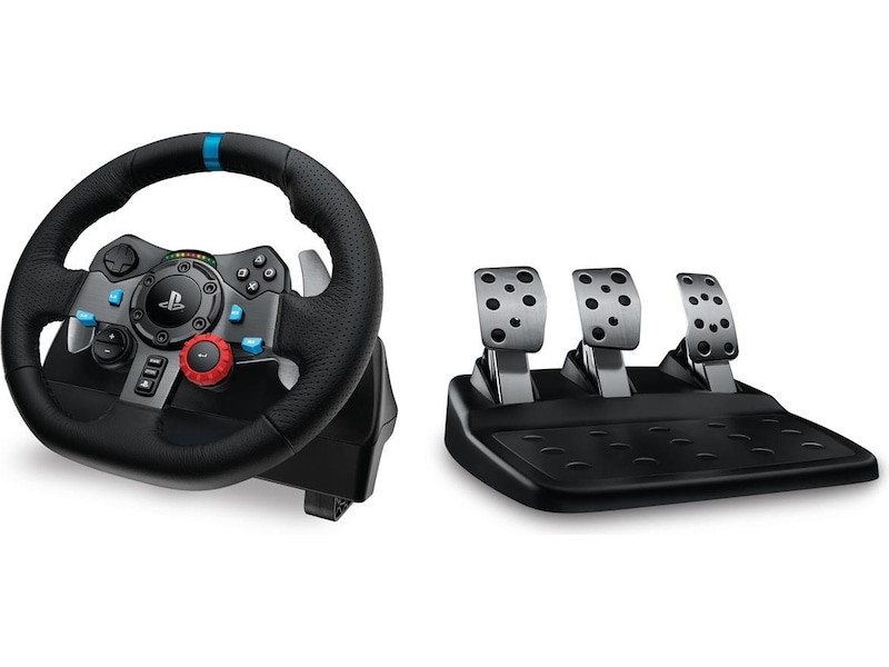 Logitech G29 Driving Force Racing PS4/PS5/PC Ratt og pedaler