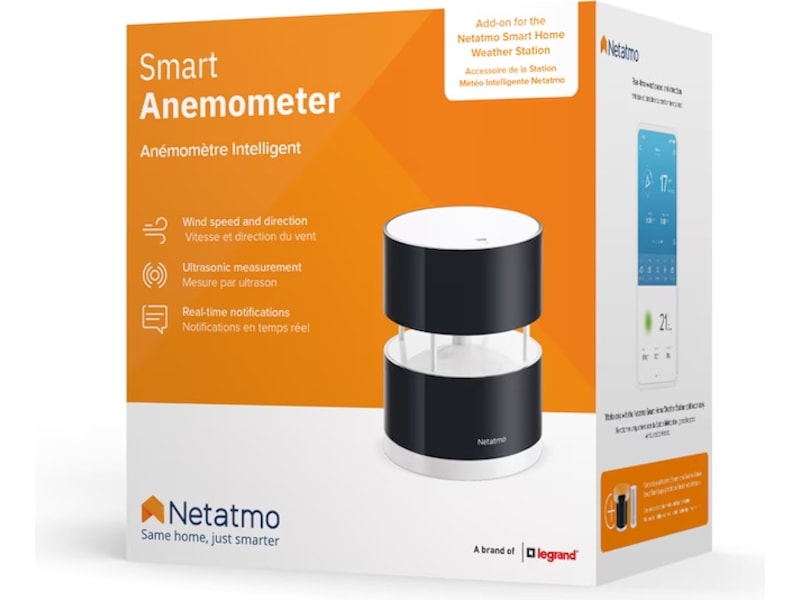 Netatmo Smart Vindmåler Værstasjoner