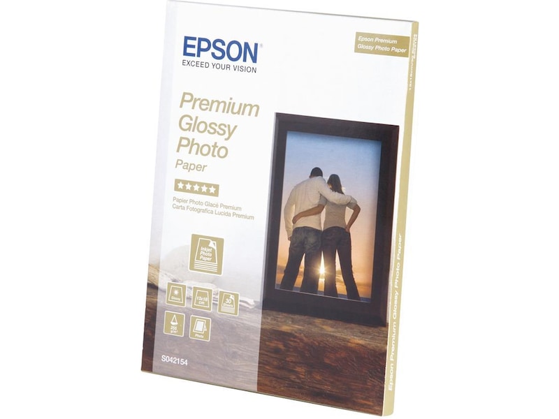 Epson 13x18 Premium Glossy Photo Paper Papir