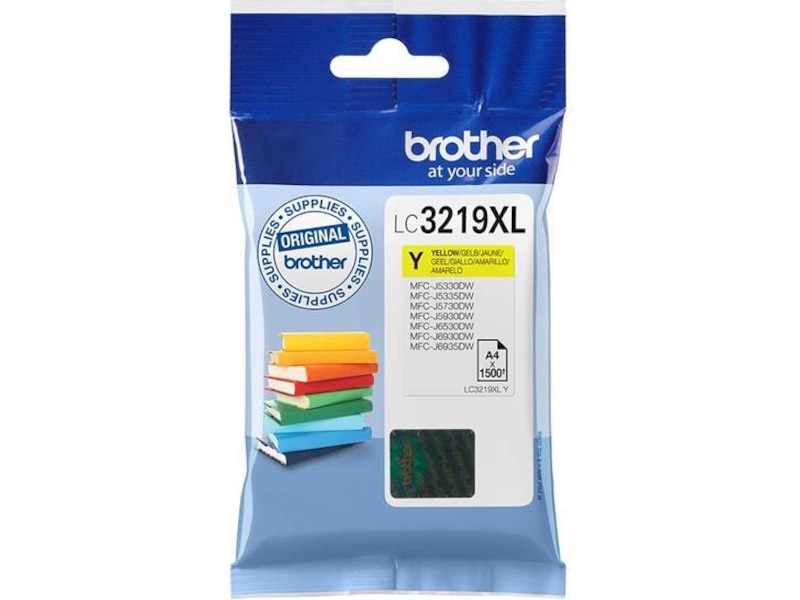 Brother Blekk LC3219XLY Gul Blekkpatroner