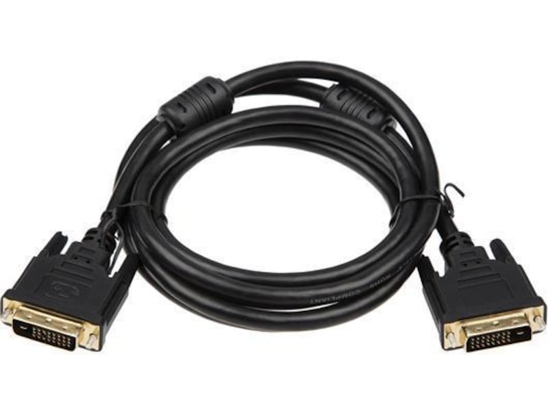 DVI-D kabel 3m (sort) Monitorkabler