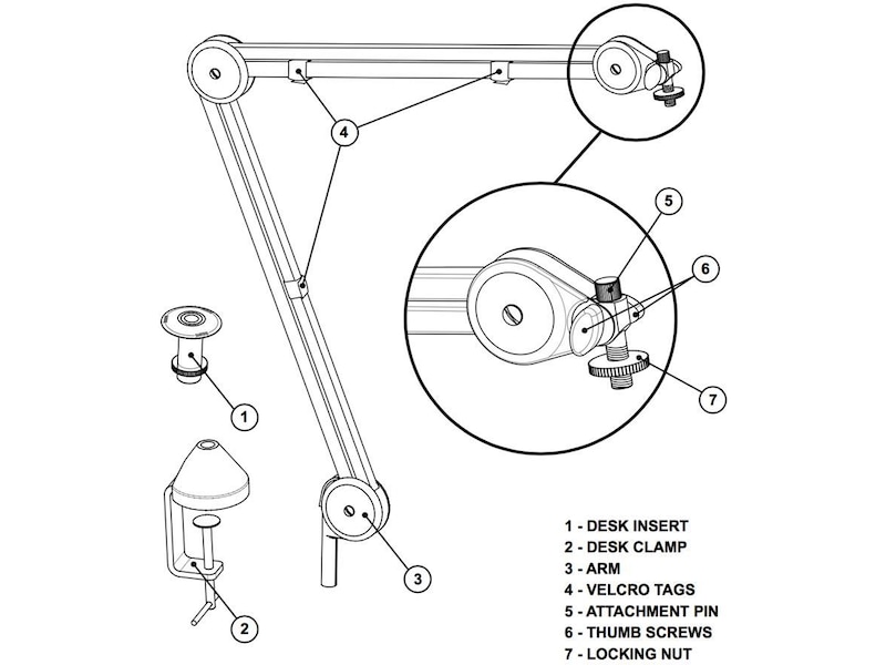 Røde PSA1 Studioarm Mikrofon