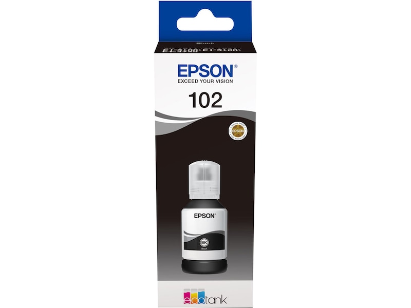 Epson 102 EcoTank sort blekkflaske Blekkpatroner