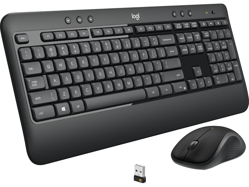 Logitech MK540 Advanced Combo Trådløs Mus & tastatur -kombipakker