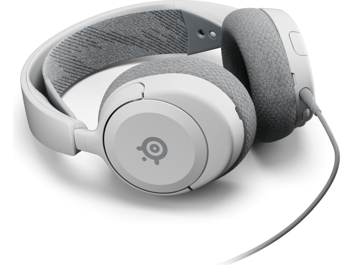 Steelseries Arctis Nova 1P Headset (hvit) Gamingheadset