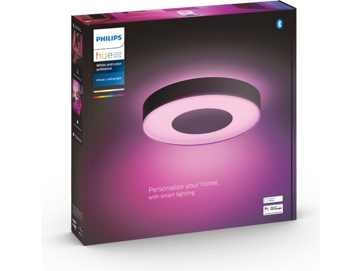 Philips Hue Infuse L Taklampe (sort) Taklampe