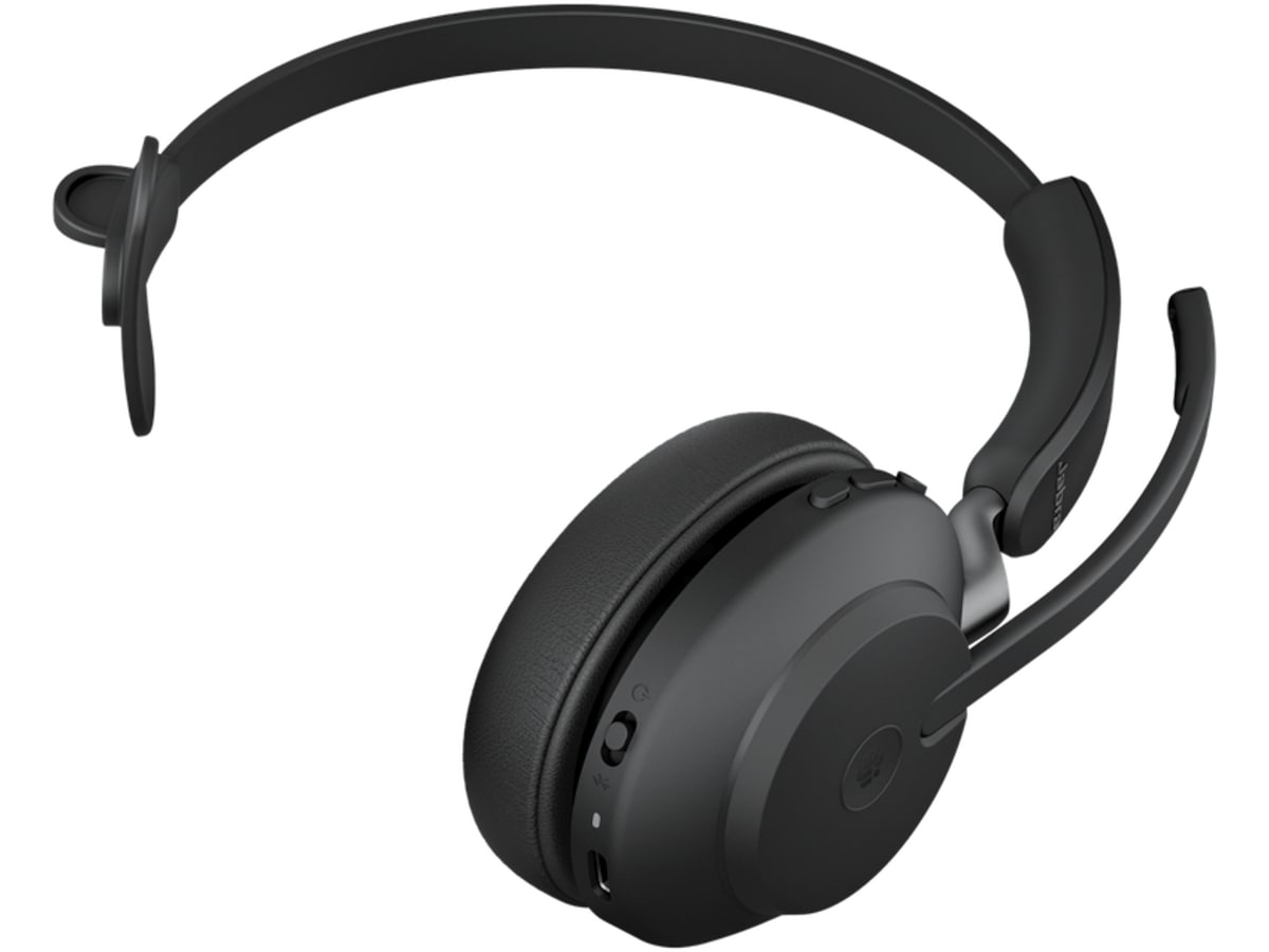Jabra Evolve2 65, Link380a MS Mono Stand Black -B-Grade Demo tilbehør til mobiler & klokker