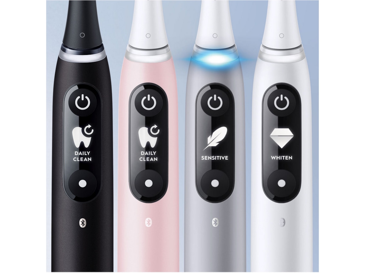 Oral-B iO6 Elektrisk Tannbørste (sort lava & pink sand) Elektriske tannbørster
