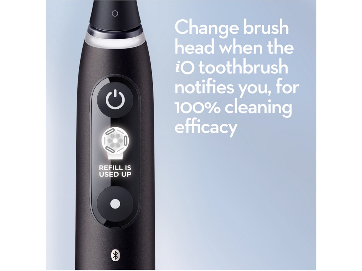 Oral-B iO6 Elektrisk Tannbørste (sort lava & pink sand) Elektriske tannbørster