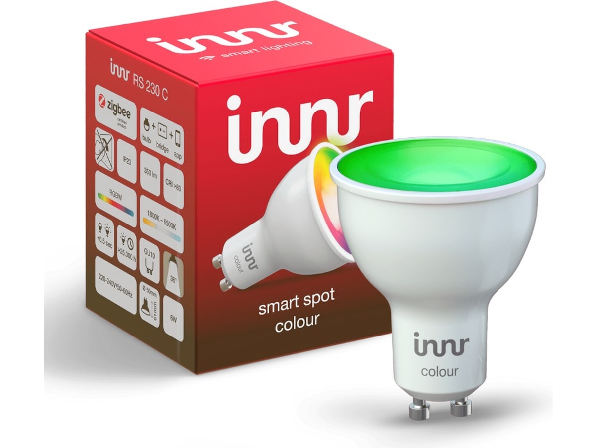 Innr smart spot GU10 farge Lyspærer & LED-pærer
