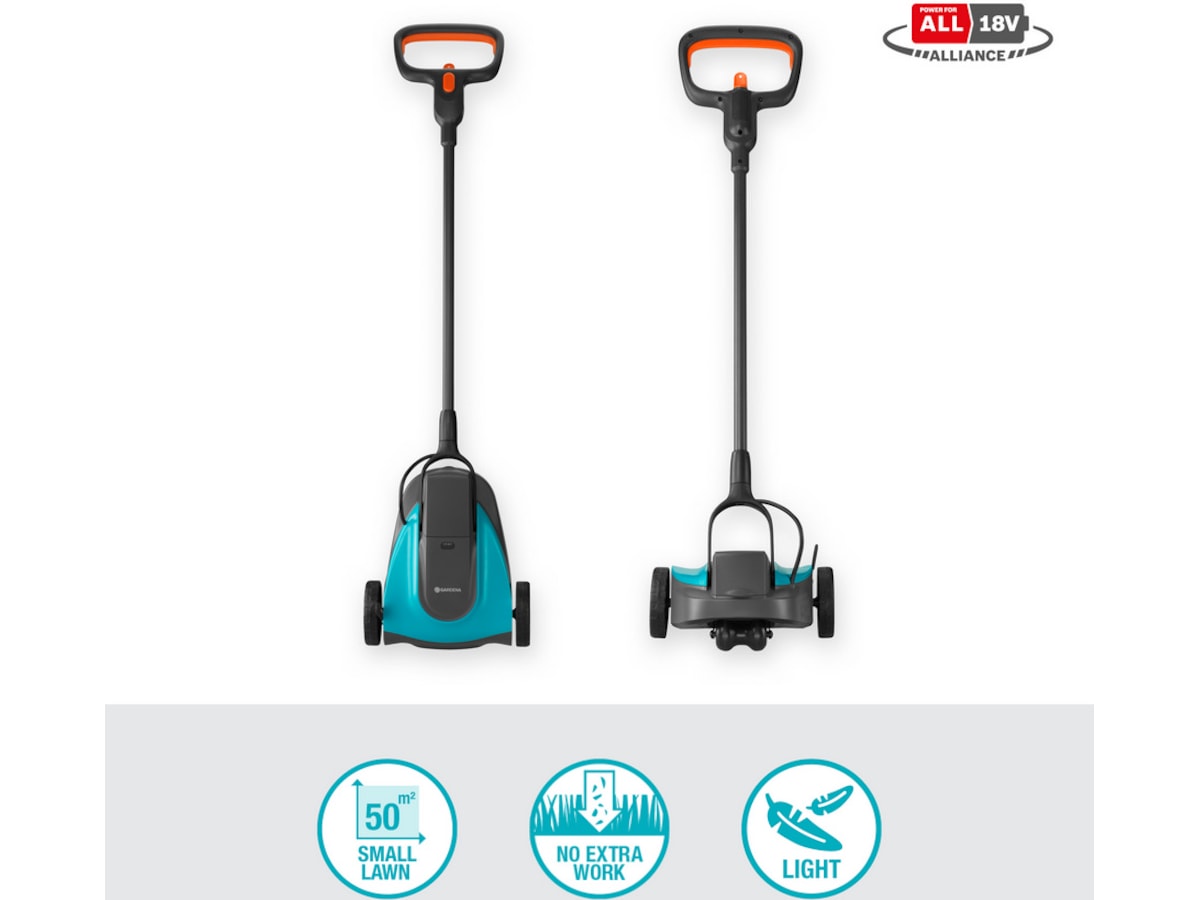 Gardena Gressklipper HandyMower 22/18V Batteridrevet gressklipper