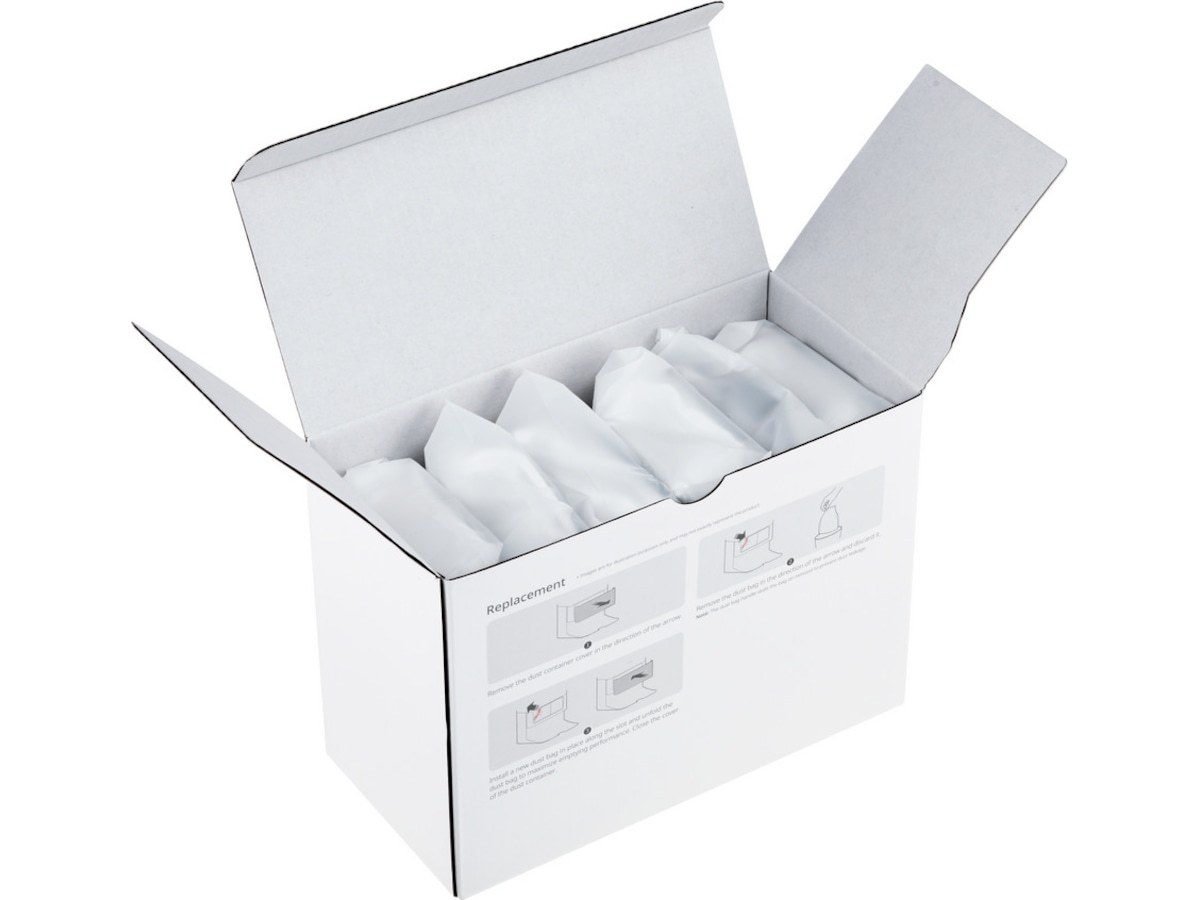 Roborock Støvsugerpose 6-pakning Tilbehør til støvsugere & rengjøring