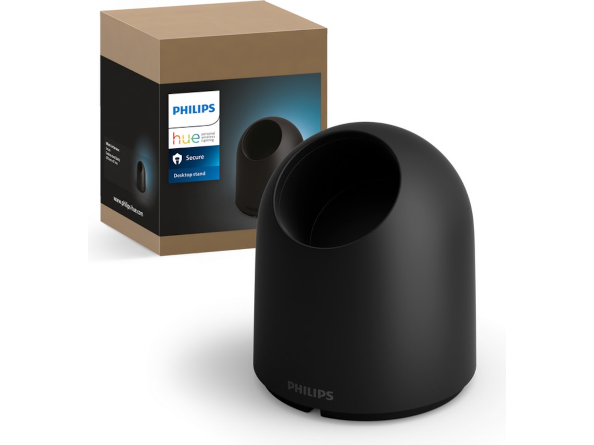 Philips Hue Secure-skrivebordstativ (sort) Tilbehør til overvåkningskameraer